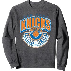 imageNBA Official New York Knicks In The Club SweatshirtDark Heather Grey