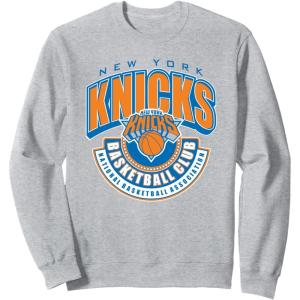 imageNBA Official New York Knicks In The Club SweatshirtHeather Grey