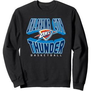 imageNBA Official Oklahoma City Thunder Blowin Up SweatshirtBlack