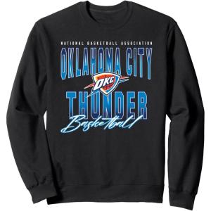 imageNBA Official Oklahoma City Thunder Fade Out SweatshirtBlack