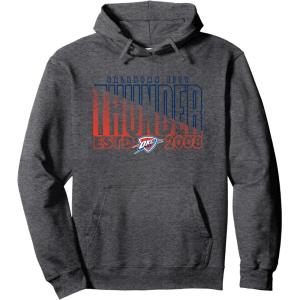 imageNBA Official Oklahoma City Thunder Heal Pullover HoodieDark Heather Grey