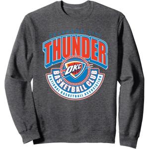 imageNBA Official Oklahoma City Thunder In The Club SweatshirtDark Heather Grey