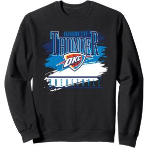 imageNBA Official Oklahoma City Thunder Spilled Paint SweatshirtBlack