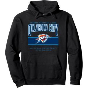 imageNBA Official Oklahoma City Thunder Up Top Hark Pullover HoodieBlack
