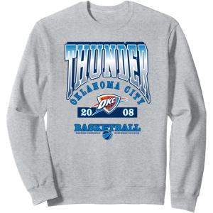 imageNBA Oklahoma City Thunder Homecourt Advantage SweatshirtHeather Grey