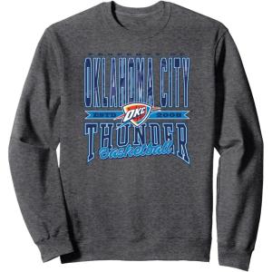 imageNBA Oklahoma City Thunder Nonstop Action SweatshirtDark Heather Grey