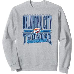 imageNBA Oklahoma City Thunder Nonstop Action SweatshirtHeather Grey