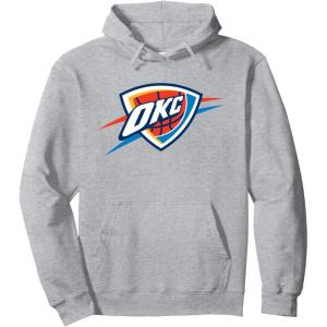 imageNBA Oklahoma City Thunder Officially Licensed Pullover HoodieHeather Grey