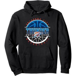 imageNBA Oklahoma City Thunder Pick and Roll Pullover HoodieBlack