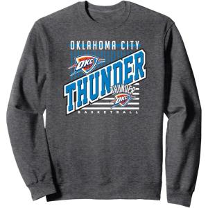 imageNBA Oklahoma City Thunder Rise Above SweatshirtDark Heather Grey