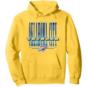 imageNBA Oklahoma City Thunder Stretch Pullover HoodieLemon Yellow