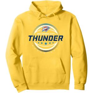 imageNBA Oklahoma City Thunder The Rock Pullover HoodieLemon Yellow