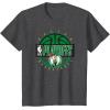imageBoston Celtics Officially Licensed Playoffs TShirtDark Heather Grey
