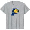imageNBA Indiana Pacers Officially Licensed TShirt Small BlackHeather Grey