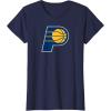 imageNBA Indiana Pacers Officially Licensed TShirt Small BlackNavy Blue