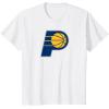 imageNBA Indiana Pacers Officially Licensed TShirt Small BlackWhite