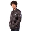 imageUltra Game Adults NBA Official Smashing Records Satin JacketBlack