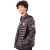 imageUltra Game Adults NBA Official Smashing Records Satin JacketBlack