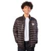 imageUltra Game Adults NBA Official Smashing Records Satin JacketBlack