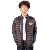 imageUltra Game Adults NBA Official Smashing Records Satin JacketBlack