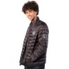 imageUltra Game Adults NBA Official Smashing Records Satin JacketBlack