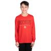 imageUltra Game Boys Long Sleeve Athletic Quick Dry Performance TShirtTeam Color