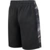 imageUltra Game Boys Youth NBA Official Active Knit Slam Basketball Training Shorts with Breathable Satin Mesh PanelsBlack