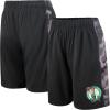 imageUltra Game Boys Youth NBA Official Active Knit Slam Basketball Training Shorts with Breathable Satin Mesh PanelsBlack