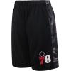 imageUltra Game Boys Youth NBA Official Active Knit Slam Basketball Training Shorts with Breathable Satin Mesh PanelsBlack