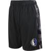 imageUltra Game Boys Youth NBA Official Active Knit Slam Basketball Training Shorts with Breathable Satin Mesh PanelsBlack