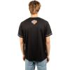 imageUltra Game Mens Mesh Button Down Baseball Jersey Tee ShirtBlack 23