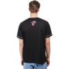 imageUltra Game Mens Mesh Button Down Baseball Jersey Tee ShirtBlack 23