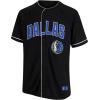 imageUltra Game Mens Mesh Button Down Baseball Jersey Tee ShirtBlack 23