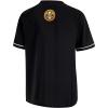 imageUltra Game Mens Mesh Button Down Baseball Jersey Tee ShirtBlack 23
