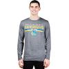 imageUltra Game Mens NBA Official Active Long Sleeve Pullover TShirtHeather Charcoal