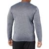 imageUltra Game Mens NBA Official Active Long Sleeve Pullover TShirtHeather Charcoal