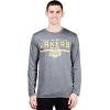 imageUltra Game Mens NBA Official Active Long Sleeve Pullover TShirtHeather Charcoal