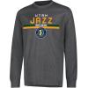 imageUltra Game Mens NBA Official Active Long Sleeve Pullover TShirtHeather Charcoal