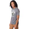 imageUltra Game Mens NBA Official Arched Plexi Short Sleeve Tee ShirtCharcoal Heather