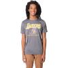 imageUltra Game Mens NBA Official Arched Plexi Short Sleeve Tee ShirtCharcoal Heather