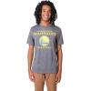 imageUltra Game Mens NBA Official Arched Plexi Short Sleeve Tee ShirtCharcoal Heather