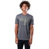 imageUltra Game Mens NBA Official Arched Plexi Short Sleeve Tee ShirtHeather Gray