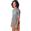 imageUltra Game Mens NBA Official Arched Plexi Short Sleeve Tee ShirtHeather Gray
