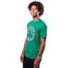 imageUltra Game Mens NBA Official Brushed Reflective Logo Tee ShirtKelly Green