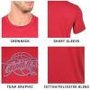imageUltra Game Mens NBA Official Brushed Reflective Logo Tee ShirtKelly Green