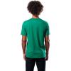 imageUltra Game Mens NBA Official Brushed Reflective Logo Tee ShirtKelly Green