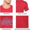 imageUltra Game Mens NBA Official Brushed Reflective Logo Tee ShirtRoyal