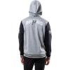 imageUltra Game Mens NBA Official Full Zip Fleece Hoodie Letterman Varsity JacketTeam Color