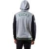 imageUltra Game Mens NBA Official Full Zip Fleece Hoodie Letterman Varsity JacketTeam Color