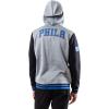 imageUltra Game Mens NBA Official Full Zip Fleece Hoodie Letterman Varsity JacketTeam Color